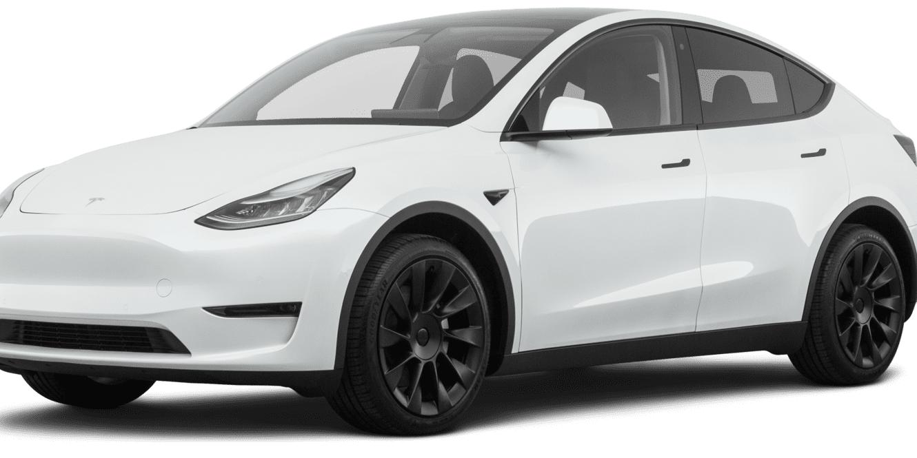 TESLA MODEL Y 2021 5YJYGDEE7MF076932 image